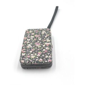 Floral Wristlet Wallet Clutch Sequins Evening Party Bag Purse